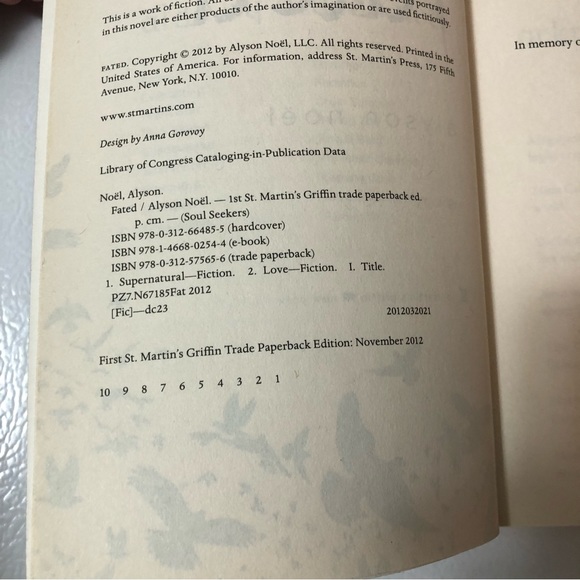 Alyson Noel Lot of 3 Books: Immortals Evermore Everlasting & Soul Seekers Fated - Picture 13 of 13